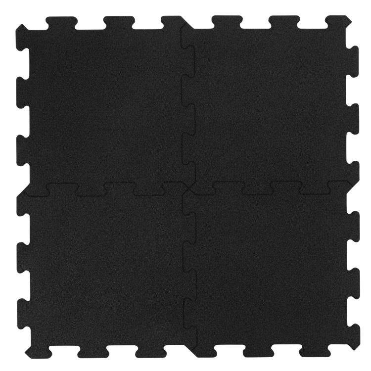 Gumowa mata puzzle Elevate 102x102 cm – widok z góry