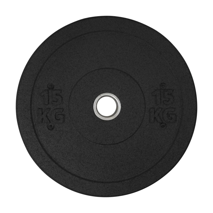 obciazenie-olimpijskie-bumper-essential-15kg-widok-z-przodu.webp